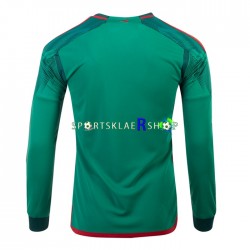 Mexico drakt Hjemmetrøye Lang erm VM 2022 , Herre