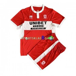 Middlesbrough drakt Hjemmetrøye Kort erm 2022-23 , Barnesett
