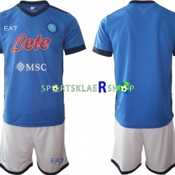 Napoli drakt Hjemmetrøye Kort erm 2021-22 , Barnesett