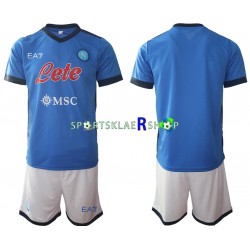 Napoli drakt Hjemmetrøye Kort erm 2021-22 , Barnesett
