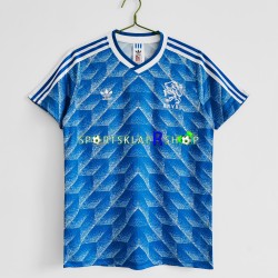 Nederland drakt 1988 Retro Bortetrøye Kort erm , Herre