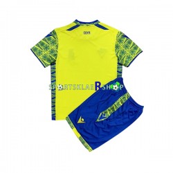 Nottingham Forest drakt Bortetrøye Kort erm 2022-23 , Barnesett