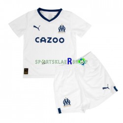 Olympique de Marseille drakt Hjemmetrøye Kort erm 2022-23 , Barnesett