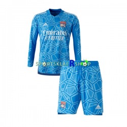 Olympique de Marseille drakt Keeper Hjemmetrøye Lang erm 2022-23 , Barnesett