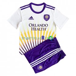 drakt Orlando City Bortetrøye Kort erm 2022-23 , Barnesett drakt Orlando City Bortetrøye Kort erm 2022-23 , Barnesett