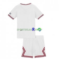 Paris Saint-Germain drakt Fjerdetrøye Kort erm 2021-22 , Barnesett