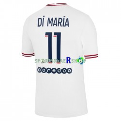 Paris Saint-Germain drakt Di Maria 11 Fjerdetrøye Kort erm 2021-22 , Herre