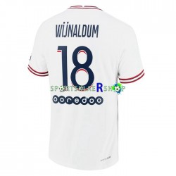 Paris Saint-Germain drakt Georginio Wijnaldum 18 Fjerdetrøye Kort erm 2021-22 , Herre