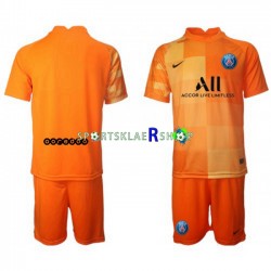 Paris Saint-Germain drakt Keeper Hjemmetrøye Kort erm 2021-22 , Barnesett