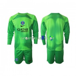 Paris Saint-Germain drakt Keeper Hjemmetrøye Lang erm 2022-23 , Barnesett