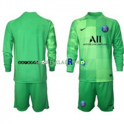 Paris Saint-Germain drakt Keeper Tredjetrøye Lang erm 2021-22 , Barnesett