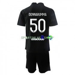 Paris Saint-Germain drakt Gianluigi Donnarumma 50 Keeper Bortetrøye Kort erm 2021-22 , Barnesett