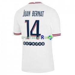 Paris Saint-Germain drakt Juan Bernat 14 Fjerdetrøye Kort erm 2021-22 , Herre