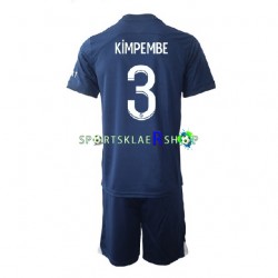 Paris Saint-Germain drakt Kimpembe 3 Hjemmetrøye Kort erm 2022-23 , Barnesett