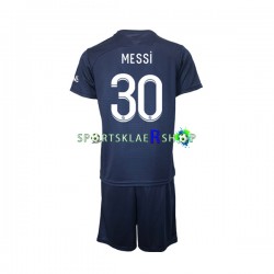 Paris Saint-Germain drakt Messi 30 Hjemmetrøye Kort erm 2022-23 , Barnesett
