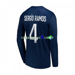 Paris Saint-Germain drakt Sergio Ramos 4 Hjemmetrøye Lang erm 2022-23 , Herre