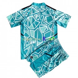 RB Leipzig drakt Keeper Hjemmetrøye Kort erm 2022-23 , Barnesett