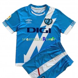 Rayo Vallecano drakt Tredjetrøye Kort erm 2021-22 , Barnesett