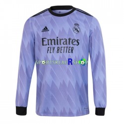 Real Madrid drakt Bortetrøye Lang erm 2022-23 , Herre