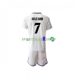 Real Madrid drakt Eden Hazard 7 Hjemmetrøye Kort erm 2022-23 , Barnesett