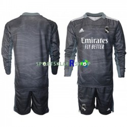 Real Madrid drakt Keeper Hjemmetrøye Lang erm 2021-22 , Barnesett
