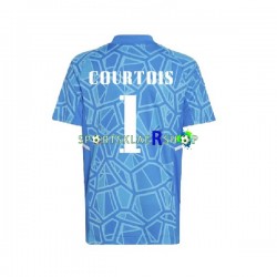 Real Madrid drakt Courtois 1 Keeper Hjemmetrøye Kort erm 2022-23 , Herre