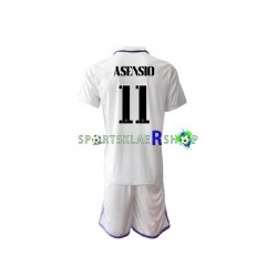 Real Madrid drakt Marco Asensio 11 Hjemmetrøye Kort erm 2022-23 , Barnesett