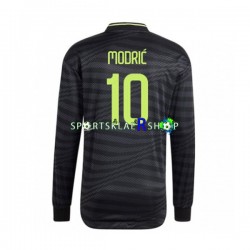 Real Madrid drakt Modrić 10 Tredjetrøye Lang erm 2022-23 , Herre