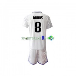Real Madrid drakt Toni Kroos 8 Hjemmetrøye Kort erm 2022-23 , Barnesett