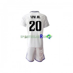 Real Madrid drakt Vinicius Junior 20 Hjemmetrøye Kort erm 2022-23 , Barnesett