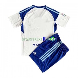 Real Zaragoza drakt Hjemmetrøye Kort erm 2022-23 , Barnesett