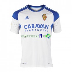 Real Zaragoza drakt Hjemmetrøye Kort erm 2022-23 , Herre