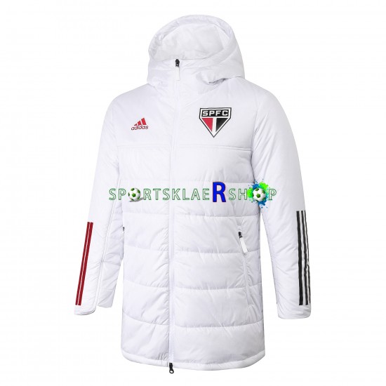 Sao Paulo Hvit Vinter Bomullsfrakk , Herre