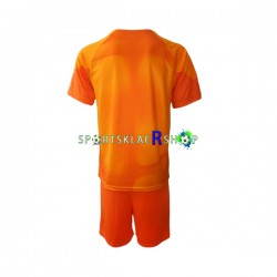 Saudi-Arabia drakt Keeper Bortetrøye Kort erm 2022-23 , Barnesett