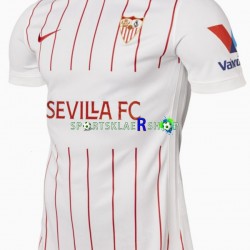 drakt Sevilla FC Hjemmetrøye Kort erm 2021-22 , Herre