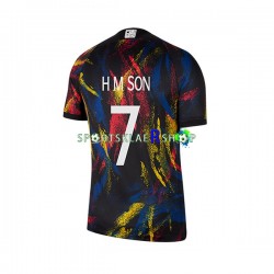 Sør-Korea drakt Son Heung-min 7 Bortetrøye Kort erm VM 2022 , Herre