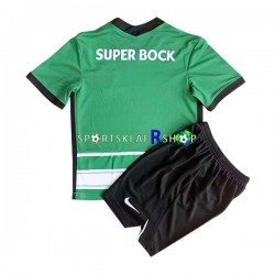 Sporting CP drakt Hjemmetrøye Kort erm 2022-23 , Barnesett