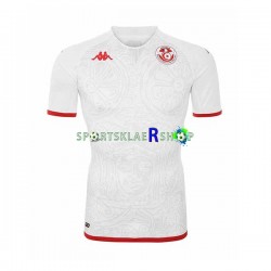 Tunisia drakt Bortetrøye Kort erm VM 2022 , Herre