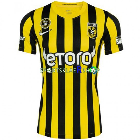 drakt Vitesse Hjemmetrøye Kort erm 2022-23 , Herre