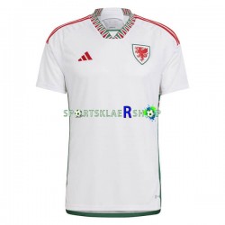 Wales drakt Bortetrøye Kort erm VM 2022 , Herre