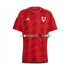 Wales drakt Hjemmetrøye Kort erm VM 2022 , Herre