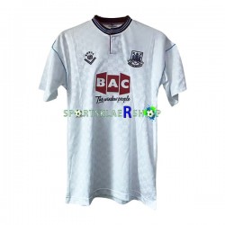 West Ham United drakt Retro Bortetrøye Kort erm 1989-1990 , Herre