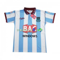 West Ham United drakt Retro Bortetrøye Kort erm 1991-1992 , Herre
