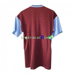 West Ham United drakt Retro Hjemmetrøye Kort erm 1989-1990 , Herre