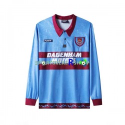 West Ham United drakt Retro Hjemmetrøye Lang erm 1995-1996 , Herre