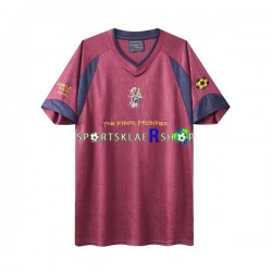 West Ham United drakt Iron Maiden Retro Bortetrøye Kort erm 2010 , Herre